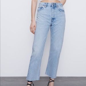 Straight leg jeans